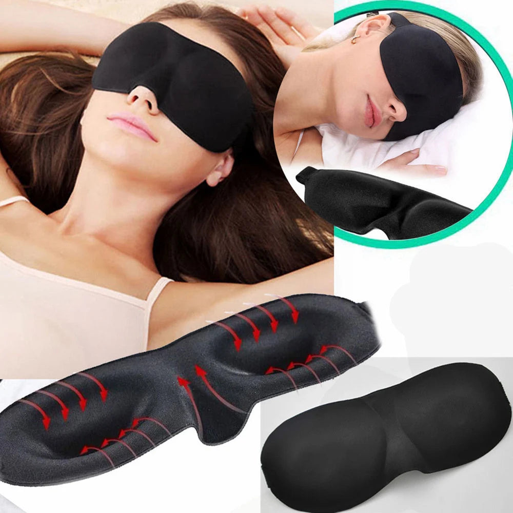 Tcare Eye Mask for Sleeping 3D Contoured Cup Blindfold Concave Molded Night Sleep Masks Block Out Light with Women Men Eyepatch Beauty World Shop