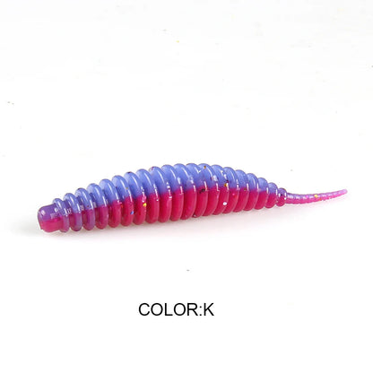 2023 Supercontinent worm bait soft bait Tanta 49mm 65mm fishing lures Pesca carp fishing bass lure Isca artificial PVA Beauty World Shop