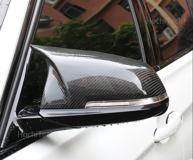 For Bmw 1 2 3 4 X Series Mirror cap F20 F21 F87 M2 F23 F30 F32 F36 X1 E84 Gloss Black Side Mirror Cover Cap Rearview -M4 Style Beauty World Shop