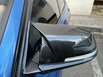 For Bmw 1 2 3 4 X Series Mirror cap F20 F21 F87 M2 F23 F30 F32 F36 X1 E84 Gloss Black Side Mirror Cover Cap Rearview -M4 Style Beauty World Shop