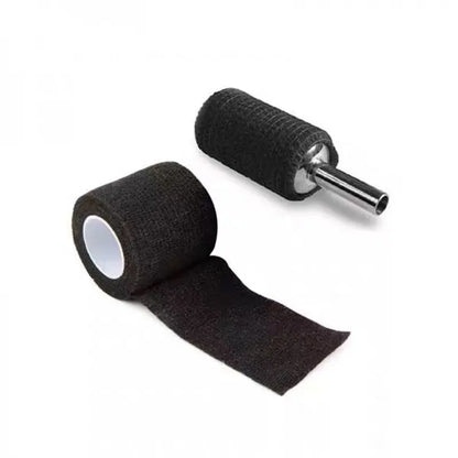 Wholesale Black Tape Tattoo Handle Bandage Anti-slip Athletic Nonwoven Waterproof Disposable Self-adhesive Elastic Bandage Beauty Trend Shop