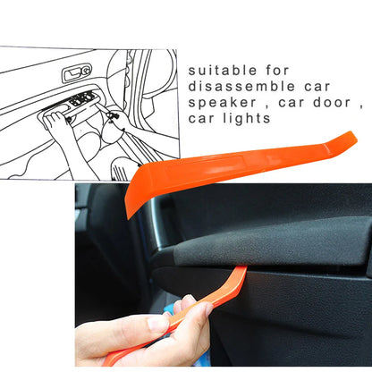 4pcs/Set Portable Car Panel Removal Tool Kit Nail Puller Radio Audio Door Pry Repair Clip Trim Dash Removal Installer Hand Tool Beauty World Shop