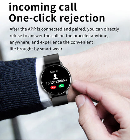 LIGE 2026 Smart Watch Women Men Ladies Gift Sport Fitness Men Watches Heart Rate Monitor Waterproof Smartwatch For Android IOS Beauty World Shop