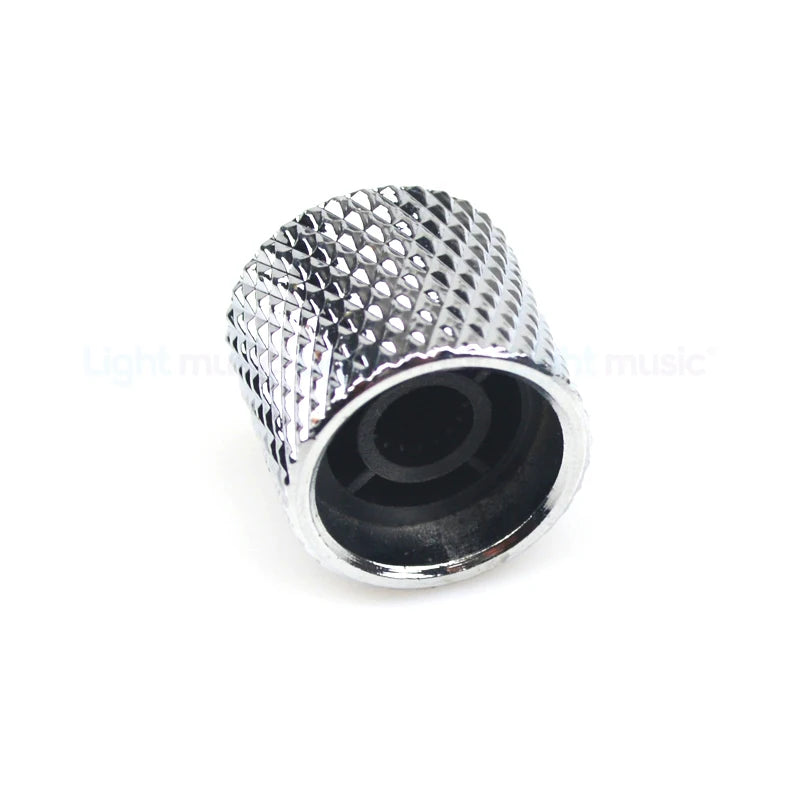 2pcs 6MM Metal Dome Tone Guitar Volume Tone Knobs Potentiometer Control Knobs For Electric Guitar Bass Beauty World Shop