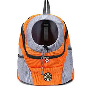 Outdoor Pet Dog Carrier Bag Portable Travel Backpack  Front Bag Double Shoulder Mesh Backpack Head Carrying Bags For Cat Beauty World Shop