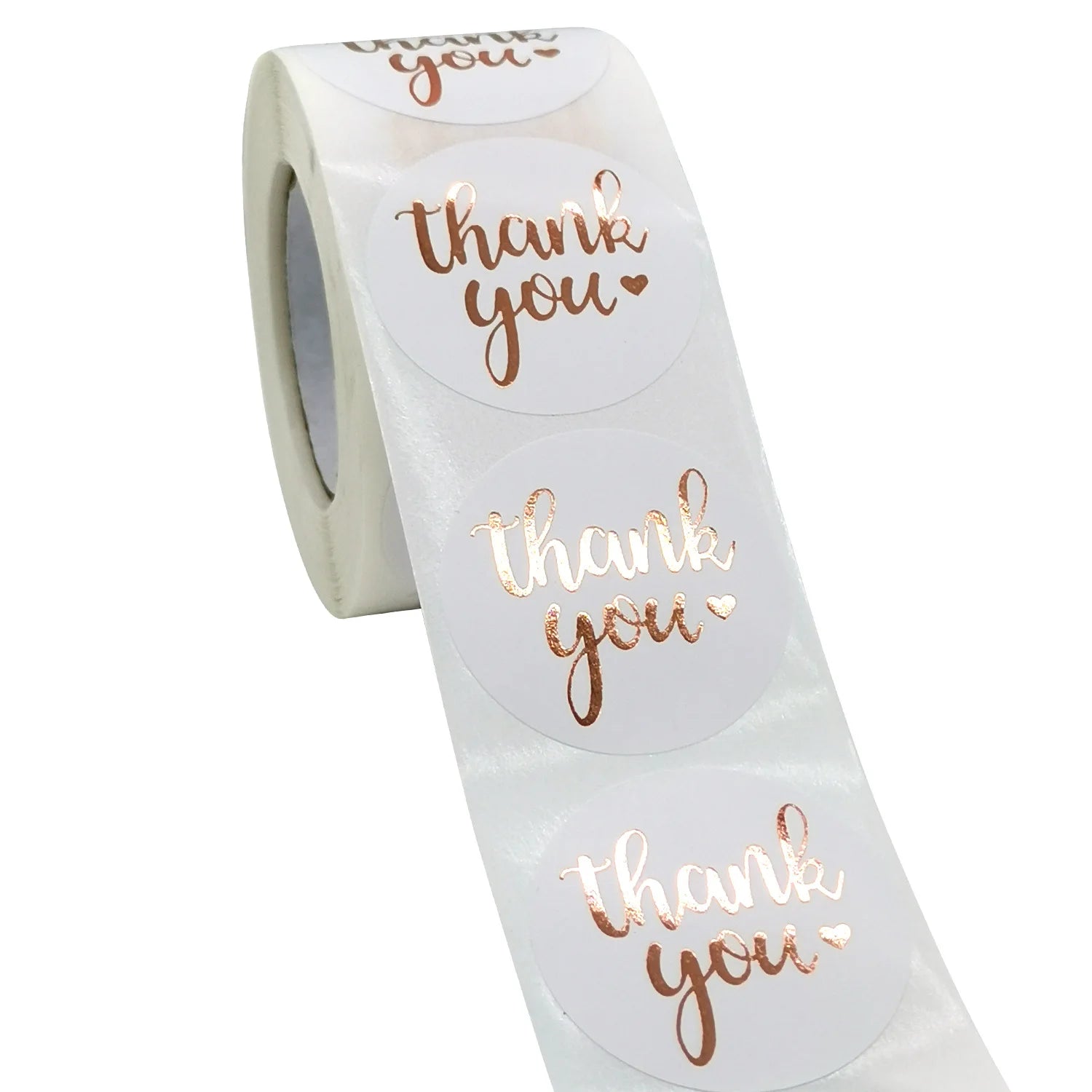 50-500pcs 1inch Blue Thank You Stickers For Envelope Sealing Labels Stationery Supplies Handmade Wedding Gift Decoration Sticker Beauty World Shop