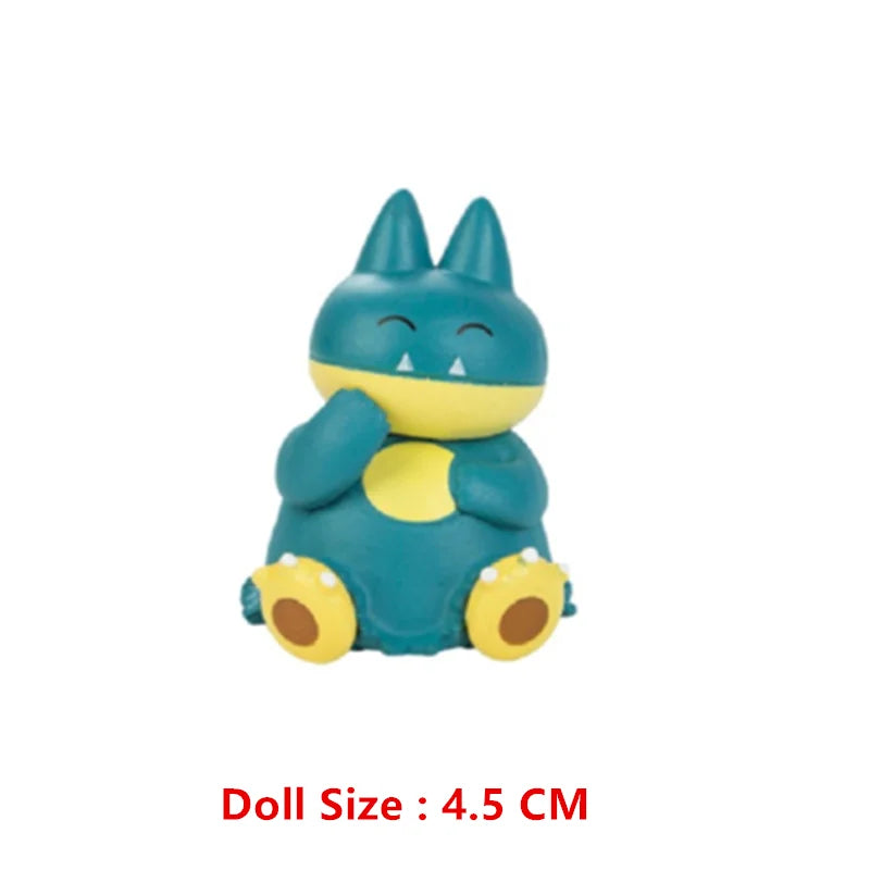 Pokemon 4-13Cm New Cartoons Movie Anime Figure Pikachu Mewtwo Charmander Blastoise Gurado Pet Action Model Toy Gifts Beauty World Shop