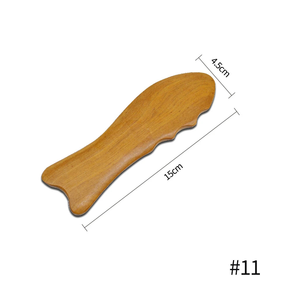 1Pcs Sandalwood Gua Sha Board Massage Scraper guasha Plates Slimming Guasha Body Care Massage Tool For Back Arm Beauty World Shop