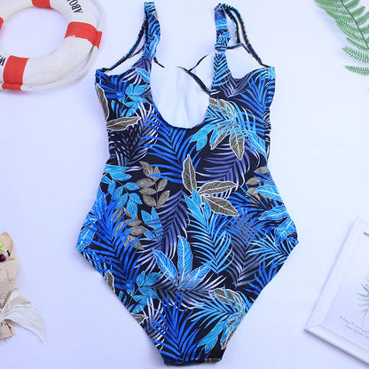 2024 One Piece Swimsuit Sexy Plus Size Swimwear Women Tummy Control Beach Wear for Bathing Suits Monokini Maillot De Bain Female Beauty World Shop