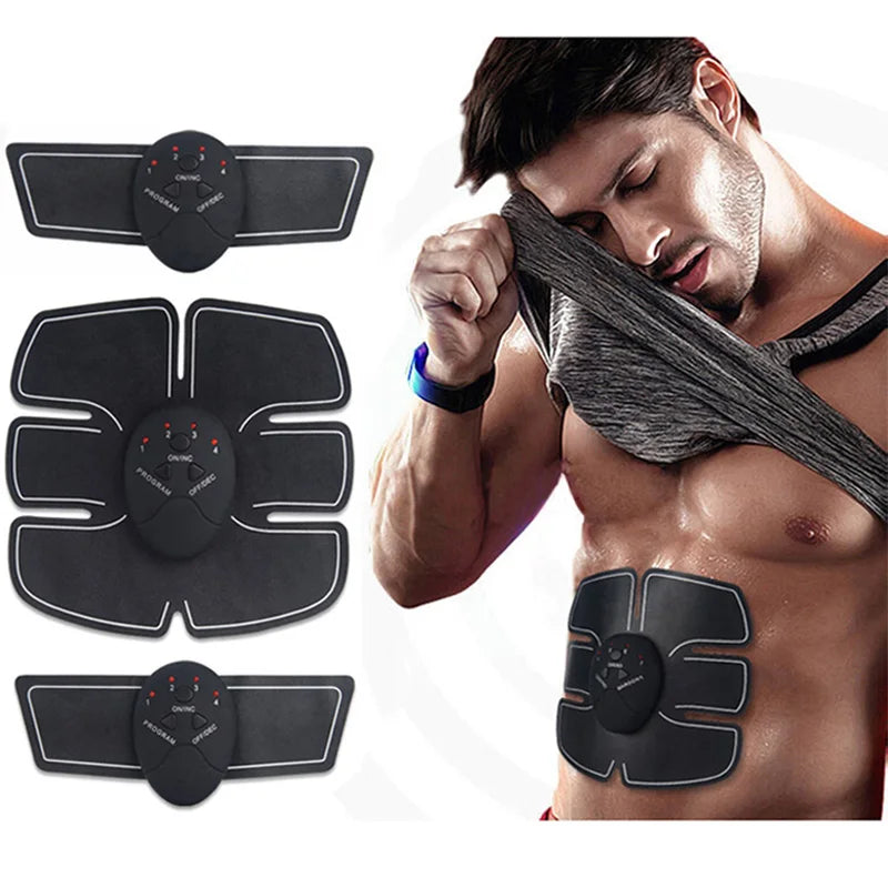 Electric Muscle Stimulator EMS Wireless Buttocks Hip Trainer Abdominal ABS Stimulator Fitness Body Slimming Massager Beauty World Shop