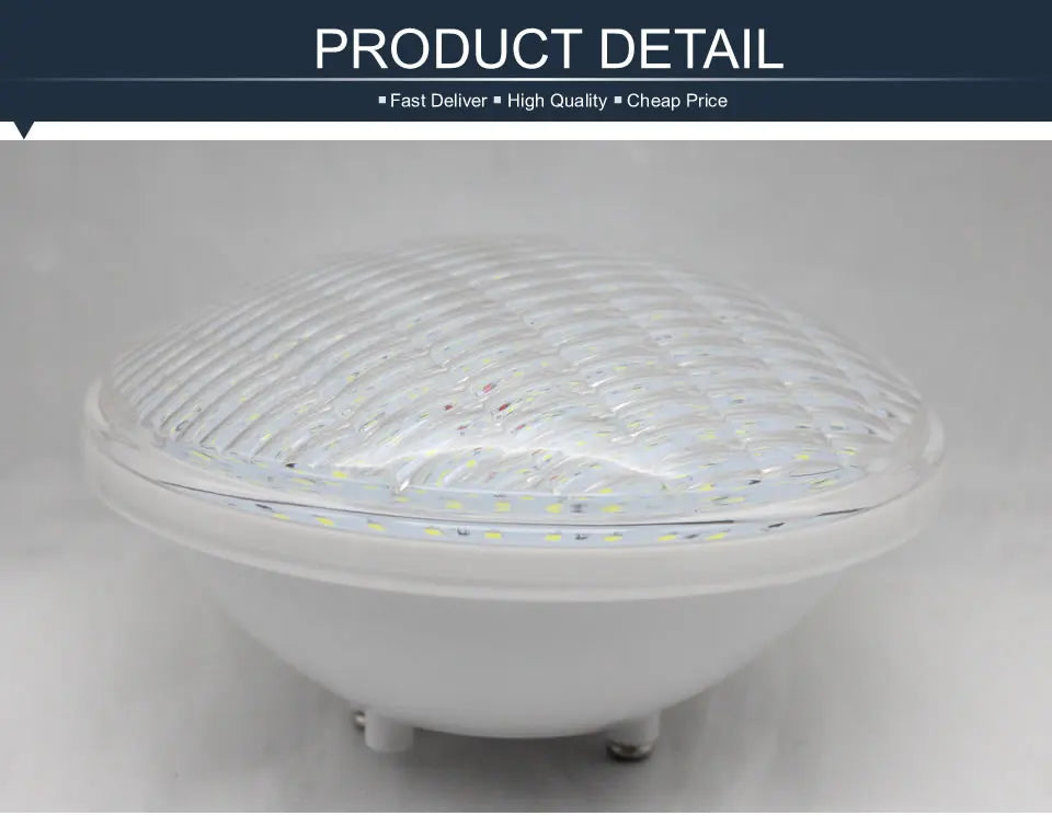 RGB Pool Light Par56 Luz Piscina 24W 36W Underwater Led Lamp Ip68 Waterproof Pond Lights 12V Led Light replace Halogen Lamp Beauty World Shop