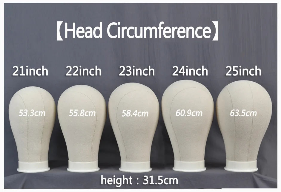 Canvas Block Head Training Mannequin wig Head Display Styling Mannequin Manikin Head Wig Stand wig head Stand Beauty World Shop