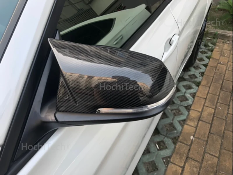For Bmw 1 2 3 4 X Series Mirror cap F20 F21 F87 M2 F23 F30 F32 F36 X1 E84 Gloss Black Side Mirror Cover Cap Rearview -M4 Style Beauty World Shop