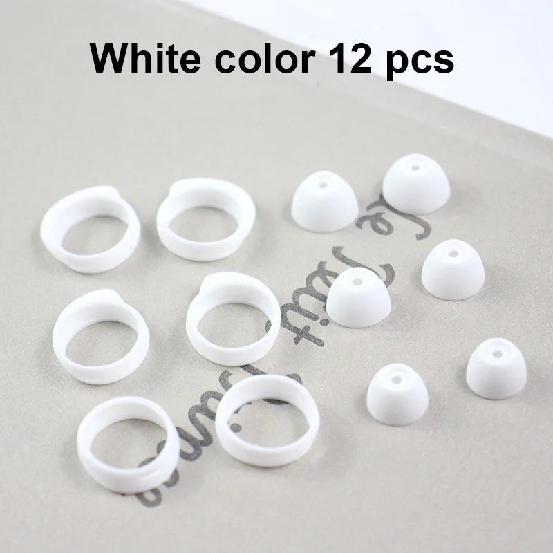 Earphone Silicone Case For Samsung R170/R175 Galaxy Buds+ Ear Pads Cushion Bluetooth Headset In-Ear Caps Covers Earbuds Eartips