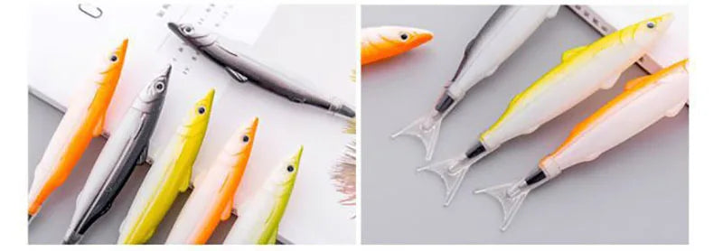 Cute Kawaii Sea Fish Stationery Creative Ballpoint Pen Office School Supply Novelty Funny Lovely Pens Beauty World Shop
