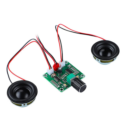 AIYIMA 2Pcs 40MM Mini Audio Portable Speakers 16 Core 4 Ohm 5W Full Range Speaker Rubber Side NdFeB Magnetic Speaker
