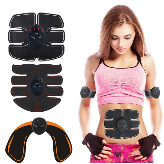 Electric Muscle Stimulator EMS Wireless Buttocks Hip Trainer Abdominal ABS Stimulator Fitness Body Slimming Massager Beauty World Shop