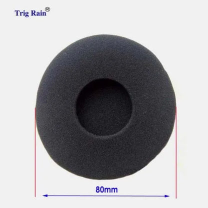 Thickened Foam Ear Pads For Headphones Sponge Replacement Cushions Covers Earphones Case 35mm 40mm 50mm 55mm 60mm 65mm 70mm 80mm