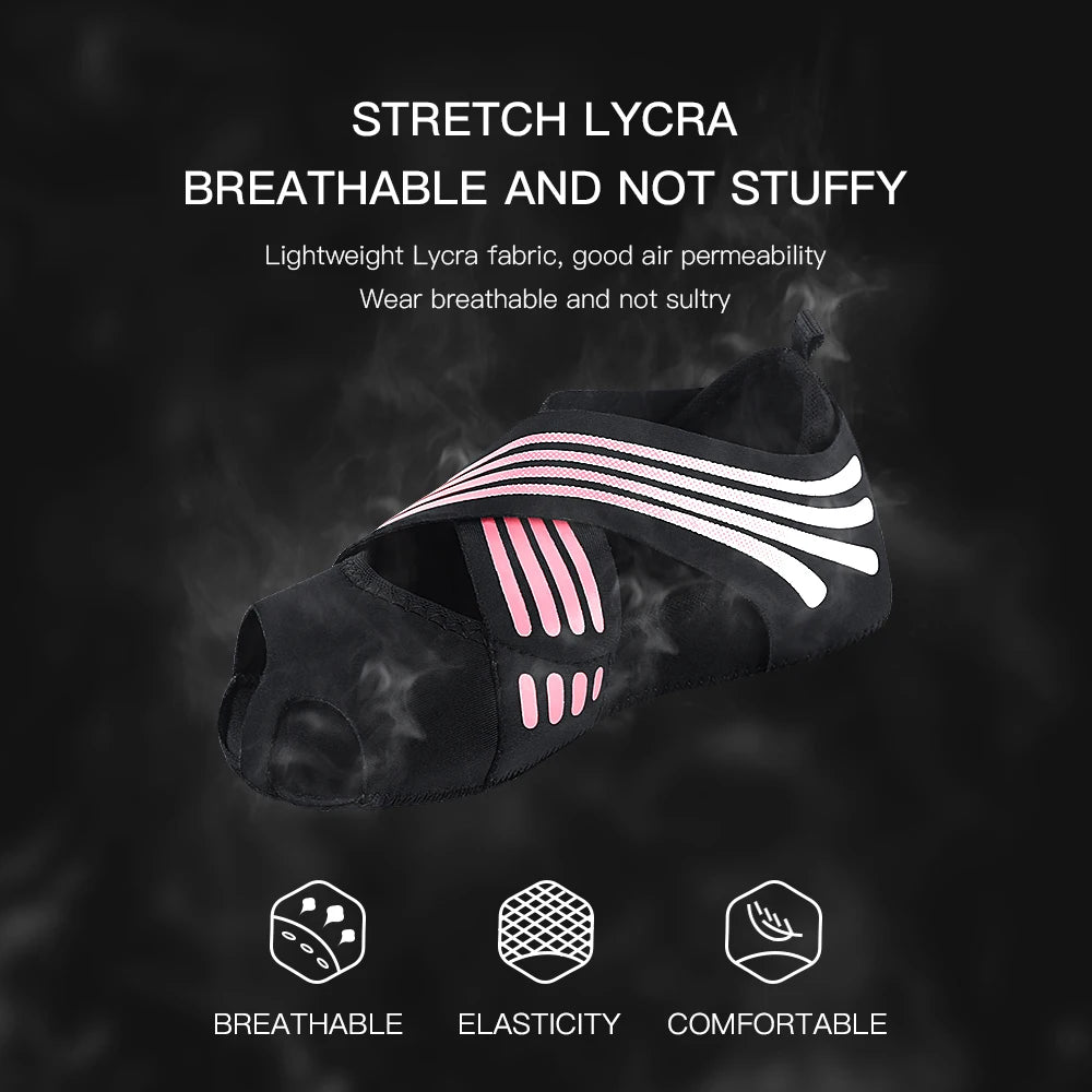 Kyncilor Professional Non-slip Gym Yoga Shoes Flat Soft Anti-slip Sole Ballet Fitness Dance Shoes Pilates Yoga Shoes Socks Beauty World Shop
