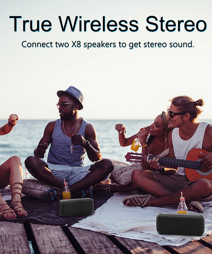 XDOBO X8 Portable 60W Bluetooth-Compatible Speakers 6600mAh Wireless Bass With Subwoofer Sound Box IPX5 Waterproof TWS Boombox