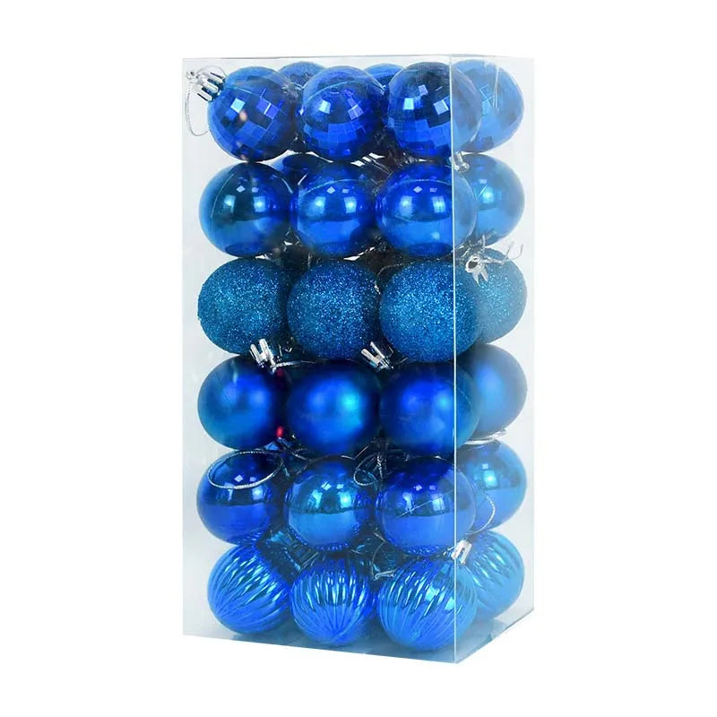 1box Christmas Balls Christmas Tree Ornaments Ball Xmas Hanging Tree Pendants Home Party Decor 2026 New Year Gift Noel Navidad Beauty World Shop