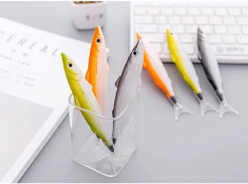 Cute Kawaii Sea Fish Stationery Creative Ballpoint Pen Office School Supply Novelty Funny Lovely Pens Beauty World Shop