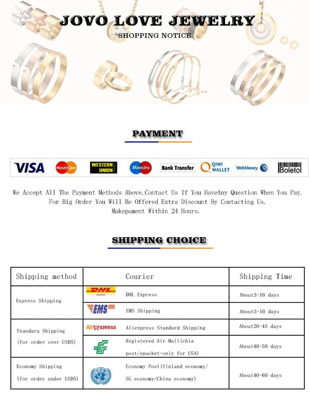 JOVO LOVE Stainless Steel Chain Tassel Finger Ring Adjustable Golden High Quality Charm Open Rings Stylish Waterproof Jewelry Beauty World Shop