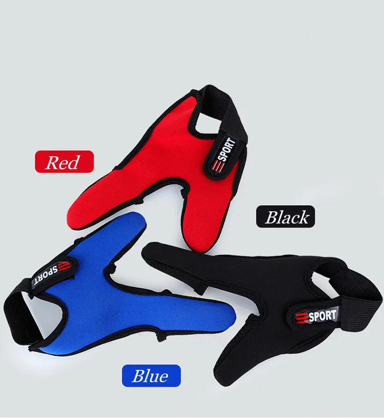 Fishing Gloves 2 Fingers Protector Breathable Anti-Slip Anti-Cut Fishing Gloves Carp Outdoor Fishing Tackle Accessories Supplies Beauty World Shop
