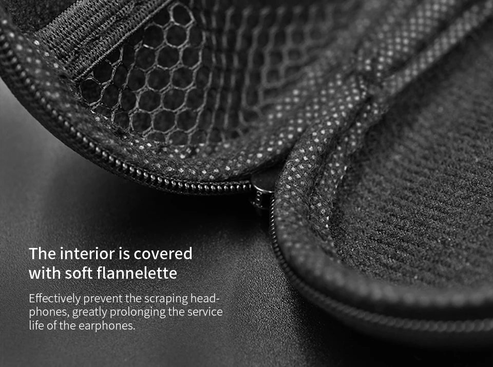 KZ Earphone Cable Hard Case Bag Portable Storage Case Bag Box Earphone Accessories For KZ ZSN PRO ZST EDX ED9 ZSX ZAX