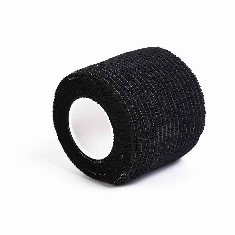 Wholesale Black Tape Tattoo Handle Bandage Anti-slip Athletic Nonwoven Waterproof Disposable Self-adhesive Elastic Bandage Beauty Trend Shop