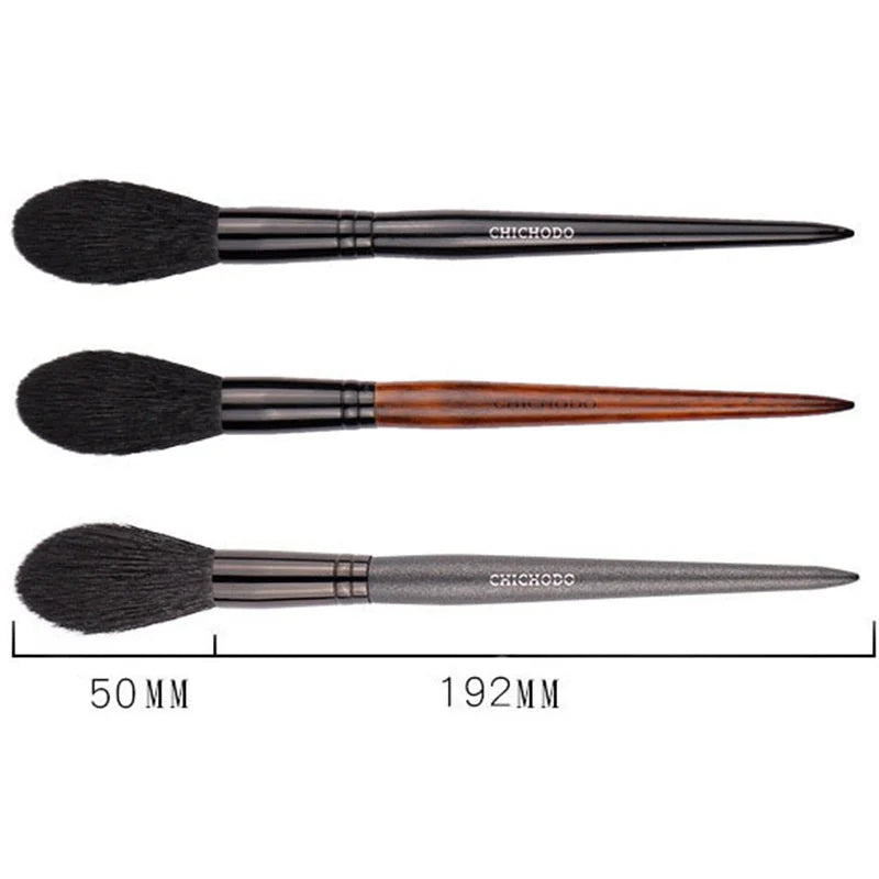 Professional Goat Hair Face Makeup Highlighter Blending Brush Long Handle Blush Brush Concealer Brush Beauty Makeup Tools Beauty World Shop