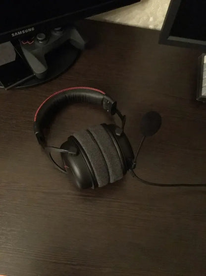 NullMini Replacement Earpads for HyperX Cloud 1/2, Alpha, Silver, Core, Revolver Headphones Headband Ear Cushion