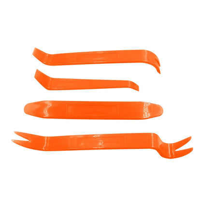 4pcs/Set Portable Car Panel Removal Tool Kit Nail Puller Radio Audio Door Pry Repair Clip Trim Dash Removal Installer Hand Tool Beauty World Shop