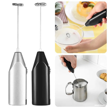 Wireless Milk Foamer Coffee Whisk Mixer Electric Blender Egg Beater Mini Frother Handle Stirrer Cappuccino Maker Cooking Tools Beauty World Shop