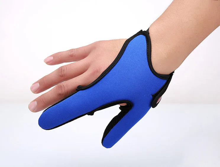 Fishing Gloves 2 Fingers Protector Breathable Anti-Slip Anti-Cut Fishing Gloves Carp Outdoor Fishing Tackle Accessories Supplies Beauty World Shop