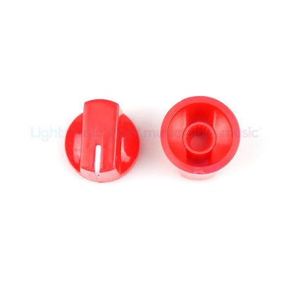 6Pcs Multi Color Flet Head Guitar Pedal Knob Electric Guitar Pot Potentiometer Knobs Guitar Accessories Beauty World Shop