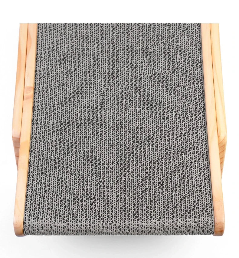 Cat Scratcher Board Wooden Frame Medium Cat Scratching Bed 3 In 1 Scratching Post Anti-Scratch Toys Claw Couch Scraper For Cats