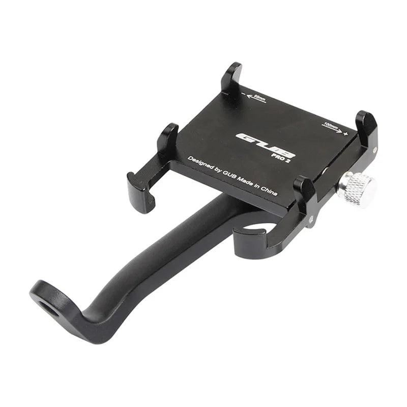 GUB Aluminum Bicycle Phone Holder Metal Bike Cell Mobile iPhone Stand for Motorcycle Scooter Handlebar Bike Headsets Stem Mount Beauty World Shop