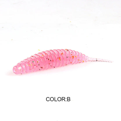 2023 Supercontinent worm bait soft bait Tanta 49mm 65mm fishing lures Pesca carp fishing bass lure Isca artificial PVA Beauty World Shop
