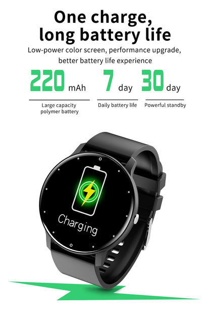 LIGE 2026 Smart Watch Women Men Ladies Gift Sport Fitness Men Watches Heart Rate Monitor Waterproof Smartwatch For Android IOS Beauty World Shop