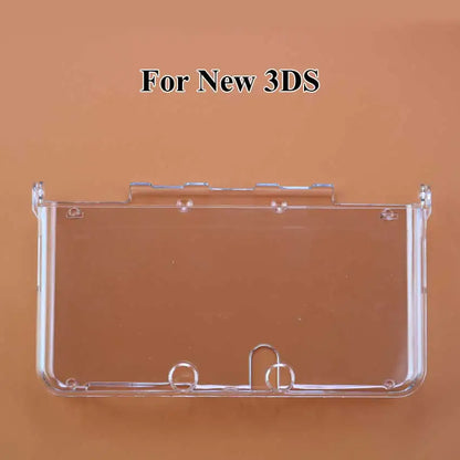 JCD Clear Crystal Protective Cover Case Shell Housing For 3DS 3DSLL 3DSXL New 3DS XL LL NDSL NDSi LL XL For GBA SP Game Console Beauty World Shop
