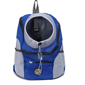 Outdoor Pet Dog Carrier Bag Portable Travel Backpack  Front Bag Double Shoulder Mesh Backpack Head Carrying Bags For Cat Beauty World Shop
