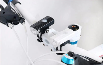 Bike Light Set Front Light with Taillight USB Rechargeable Easy to Install 3 Modes Bicycle Accessories for the Bicycle Road MTB Beauty World Shop