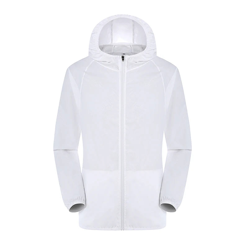 LNGXO Hiking Waterproof Jacket Women Men Camping Running Sun-Protective Windbreaker Quick Dry Outdoor Sport Rain Coat Unisex Beauty World Shop