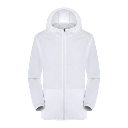 LNGXO Hiking Waterproof Jacket Women Men Camping Running Sun-Protective Windbreaker Quick Dry Outdoor Sport Rain Coat Unisex Beauty World Shop