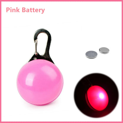 LED Glowing Pendant Flashlight Dog Cat Collar Pet Leads Glow  Accessories  Bright Necklace Luminous Collar  Night Safety Decor Beauty World Shop