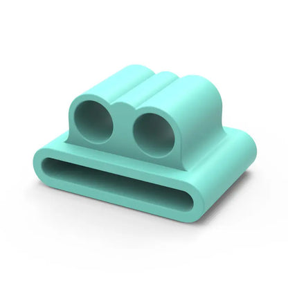 Silicone Holder Clip for AirPods Apple wireless earphone socket stand case compatible with Apple watch sport hook clip Anti-lost