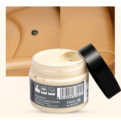 Car Leather Repair Kit Liquid Skin Recoloring Balm No Heat Repair Tool Auto Seat Holes Scratch Cracks rips restoration set shoes Beauty World Shop