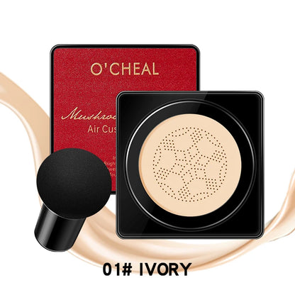 OCHEAL Mushroom Head BB Cream Foundation Cream for Face Makeup Concealer Cushion for Face Base Cream Makeup Cushion Compact Beauty World Shop