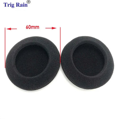Thickened Foam Ear Pads For Headphones Sponge Replacement Cushions Covers Earphones Case 35mm 40mm 50mm 55mm 60mm 65mm 70mm 80mm